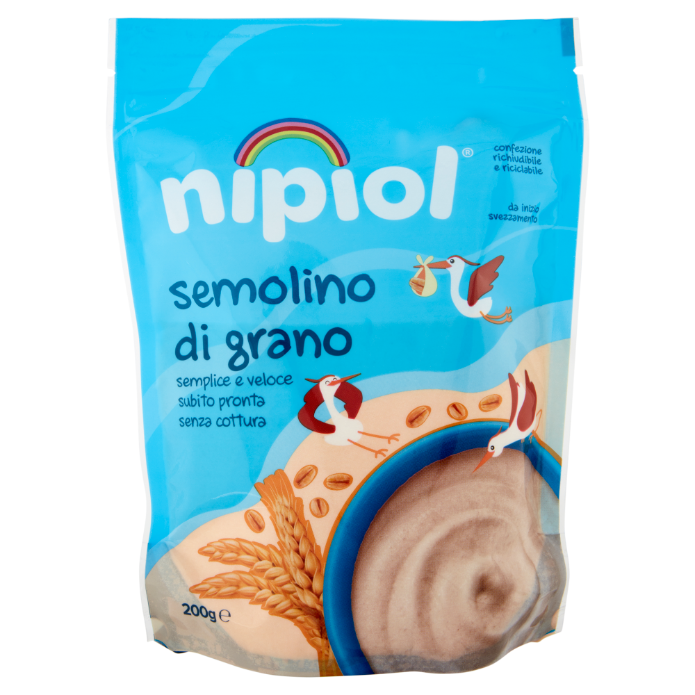 nipiol semolino di grano 200 g