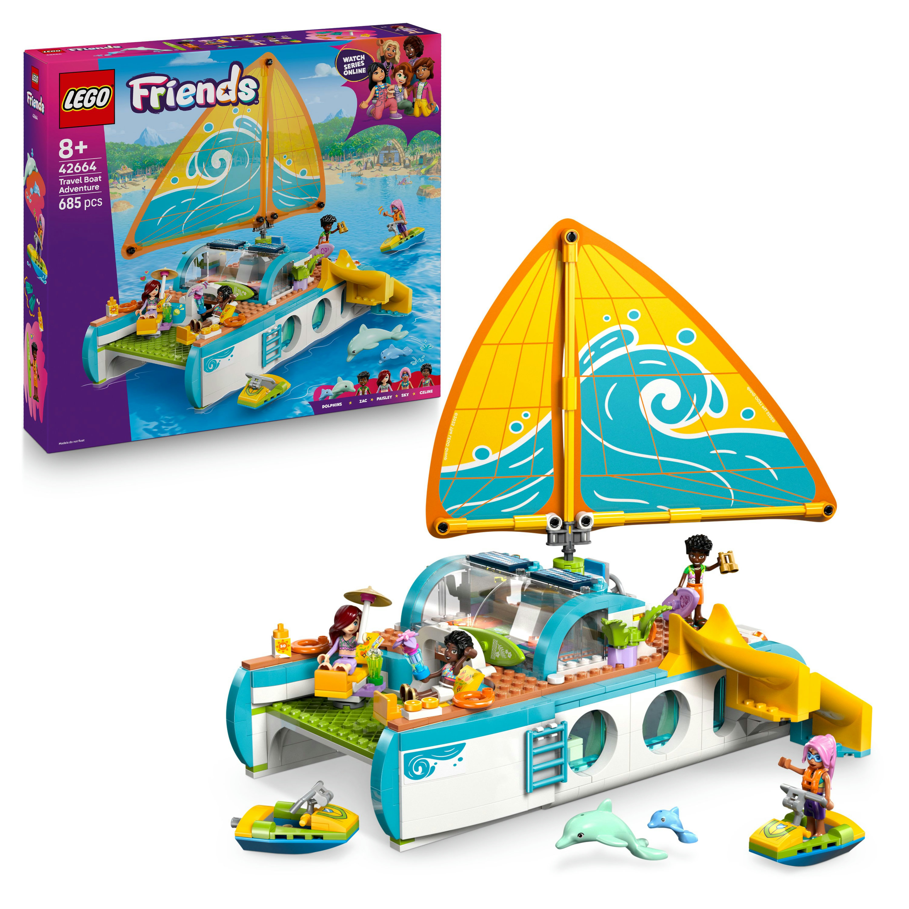 LEGO Friends Avventura sul catamarano