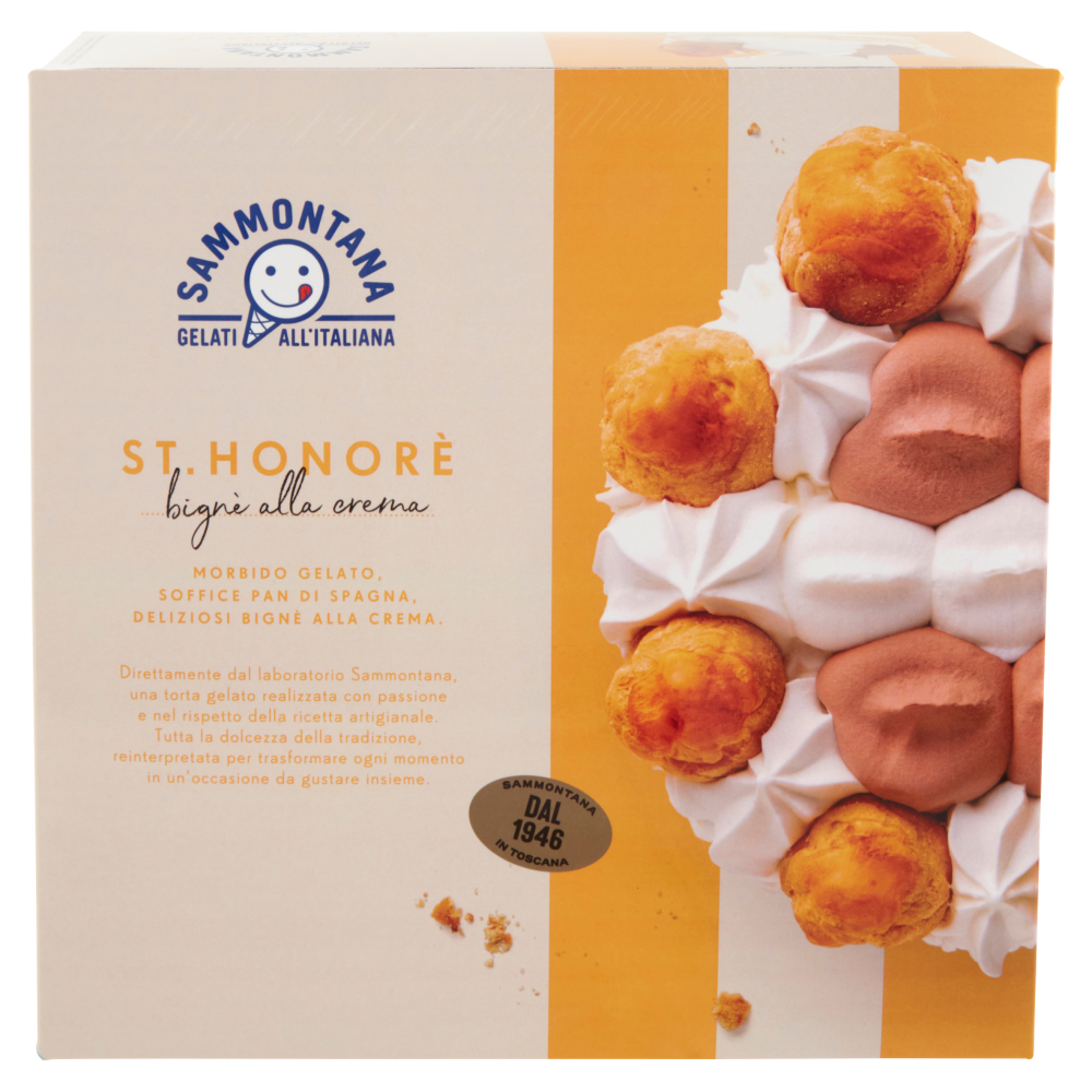 Sammontana St. Honorè bignè alla crema 750 g