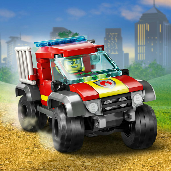 LEGO City Soccorso sul fuoristrada dei pompieri