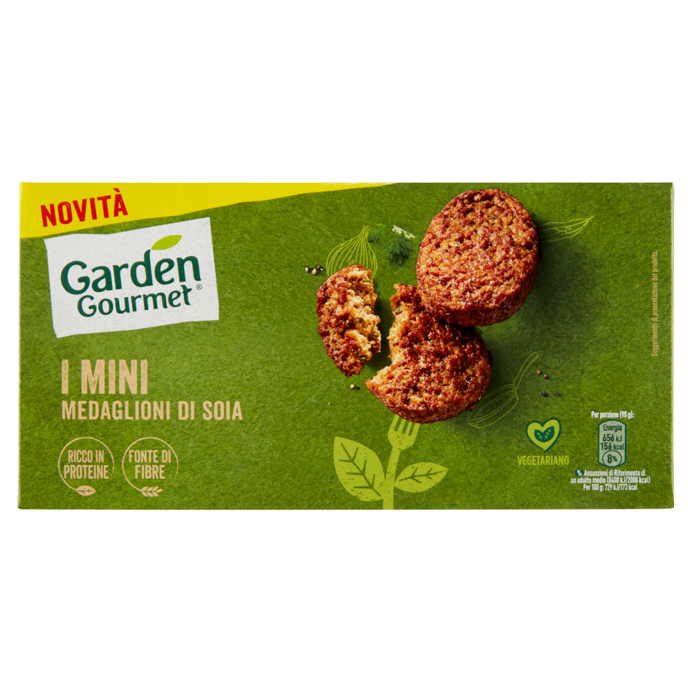 GARDEN GOURMET I Mini Medaglioni di soia Vegetariani Surgelati 180 g