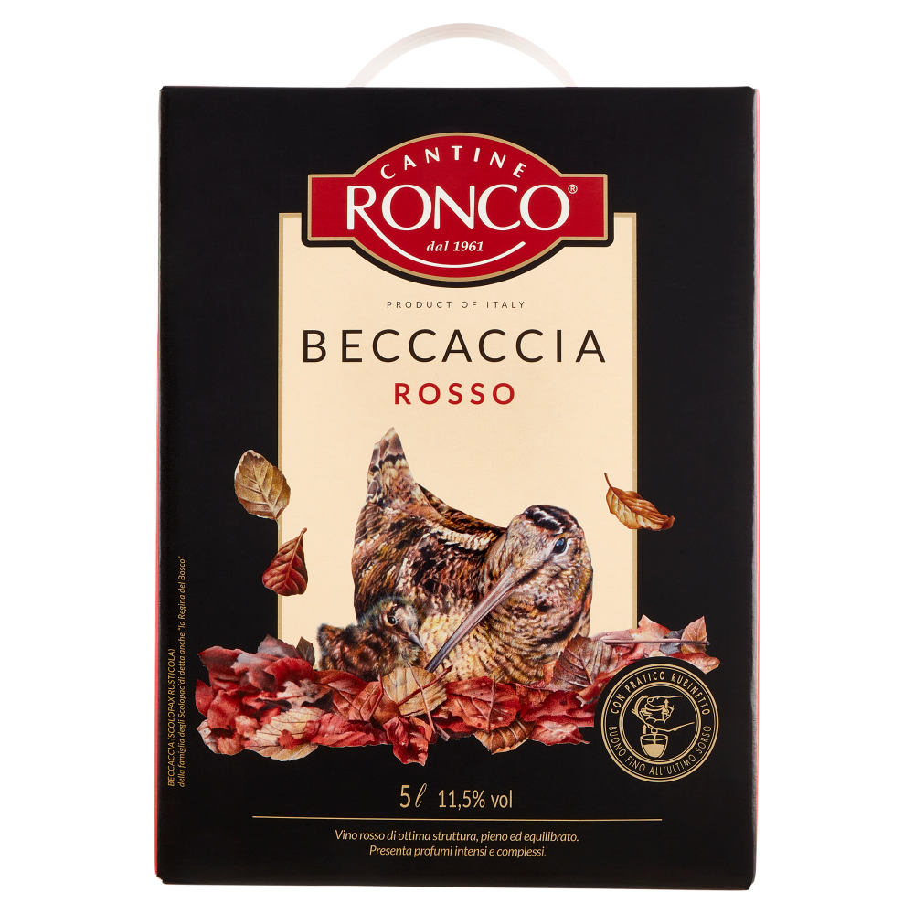 Cantine Ronco Beccaccia Rosso 5 l