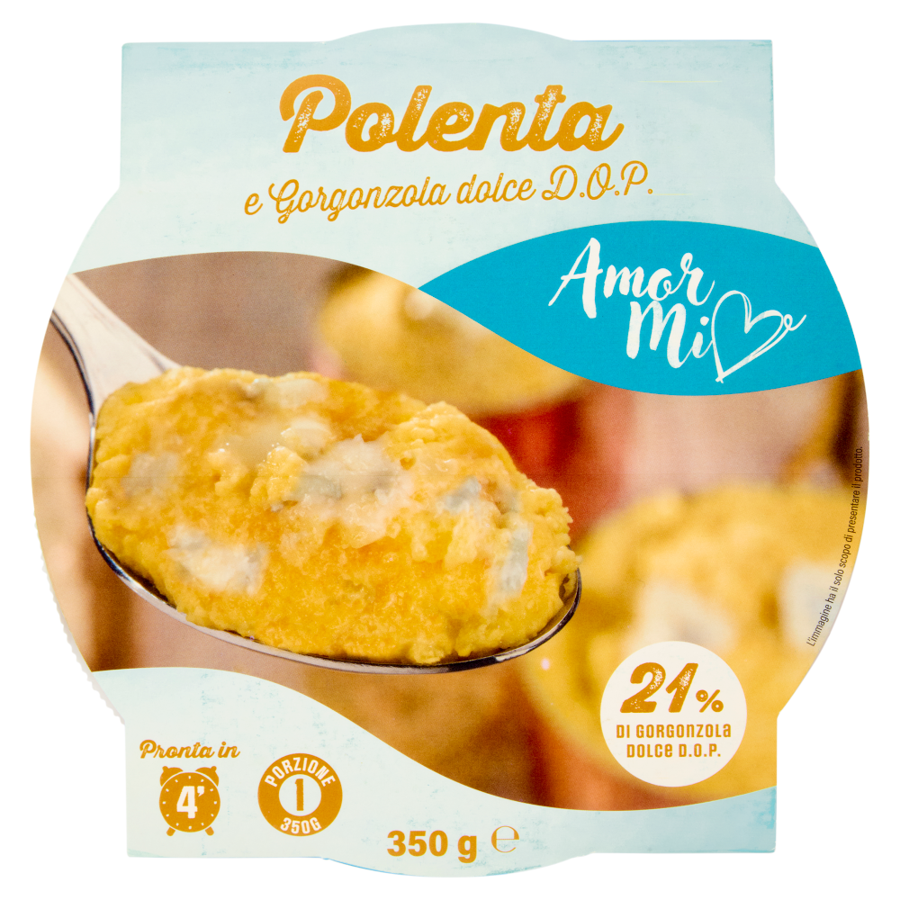 Amor mio Polenta e Gorgonzola dolce D.O.P. 350 g