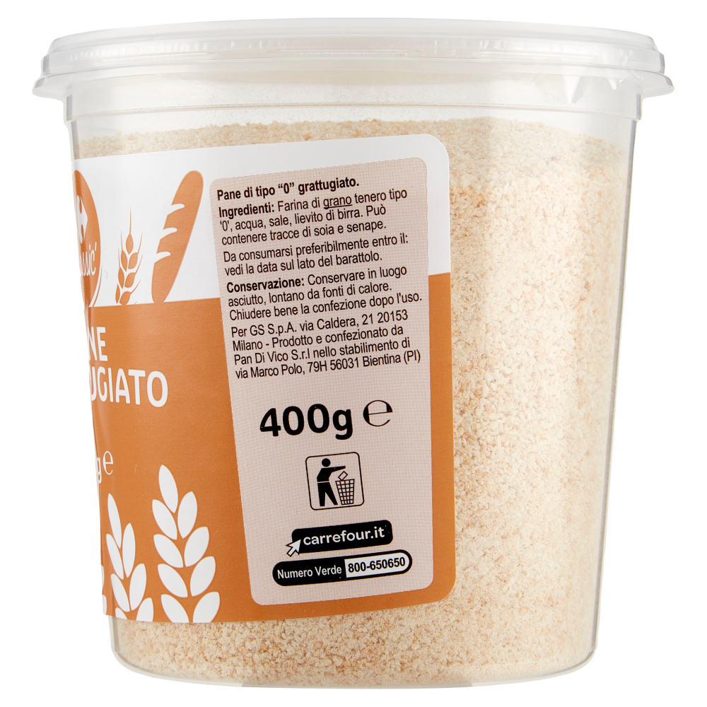 Carrefour Classic Pane Grattugiato 400 g