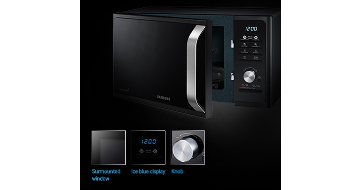 Samsung Microonde Grill Cottura Sana 23L MG2AF301TCK