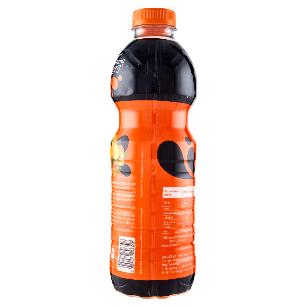 SanAttiva Zero* con Arancia, Carota e Limone 1 L