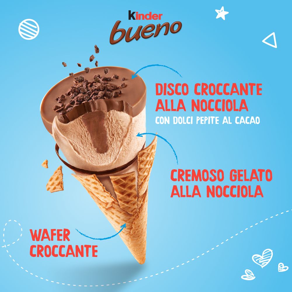 Kinder bueno 4 x 62 g
