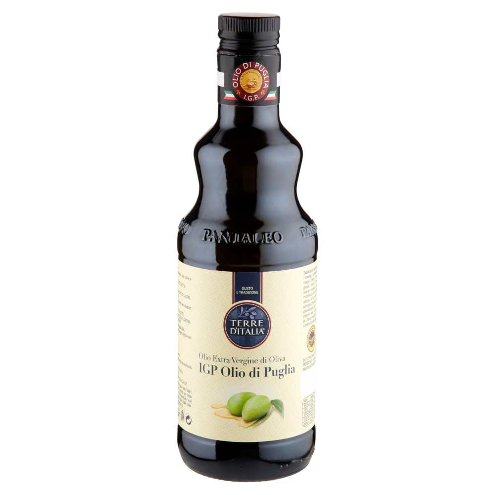 Terre d'Italia Olio Extra Vergine di Oliva IGP Olio di Puglia 500 ml