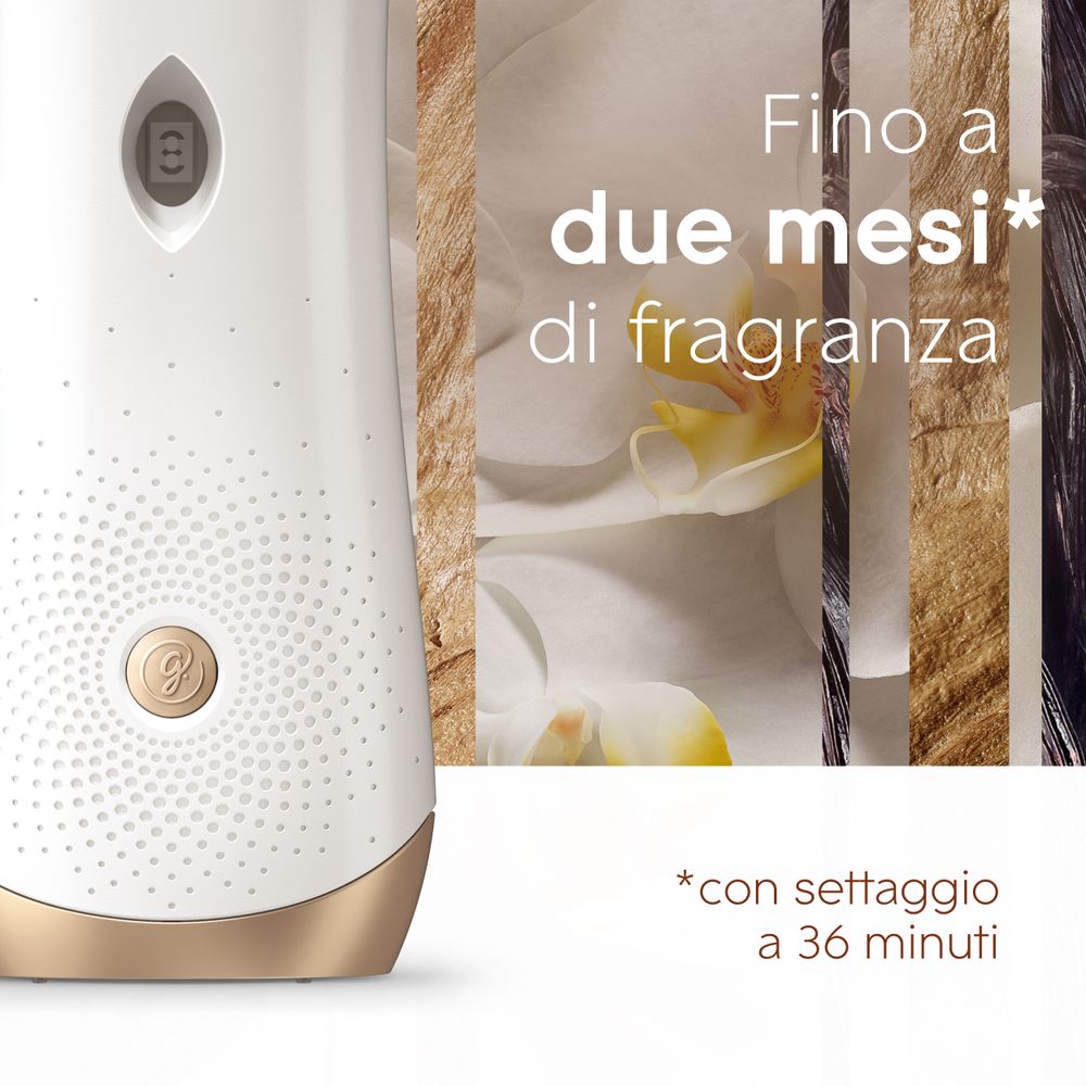 Glade Automatic Spray Doppia Ricarica, Profumatore per Ambienti, Fragranza Romantic Vanilla Blossom, 2x269 ml