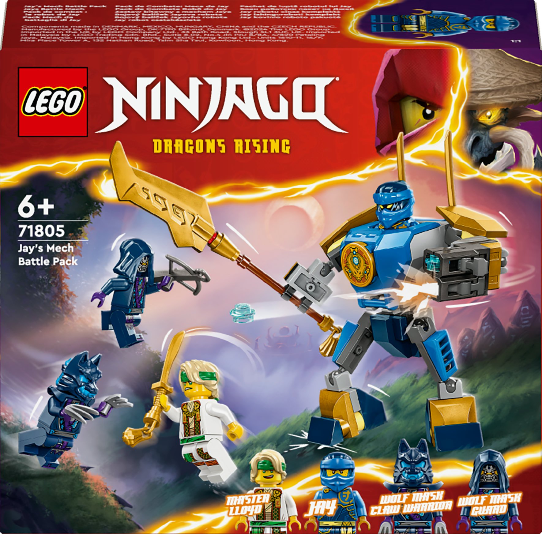 LEGO NINJAGO Pack Mech da battaglia di Jay