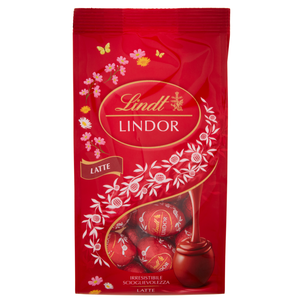 Lindt Lindor Ovetti di cioccolato Pasqua Cioccolato al latte 180g