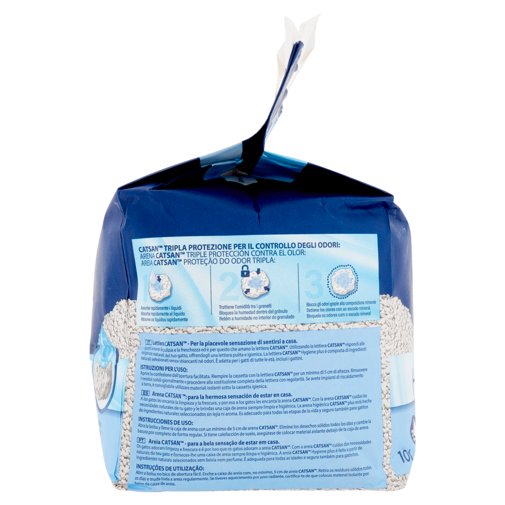Catsan Lettiera Gatto Hygiene Plus 10 L Carrefour