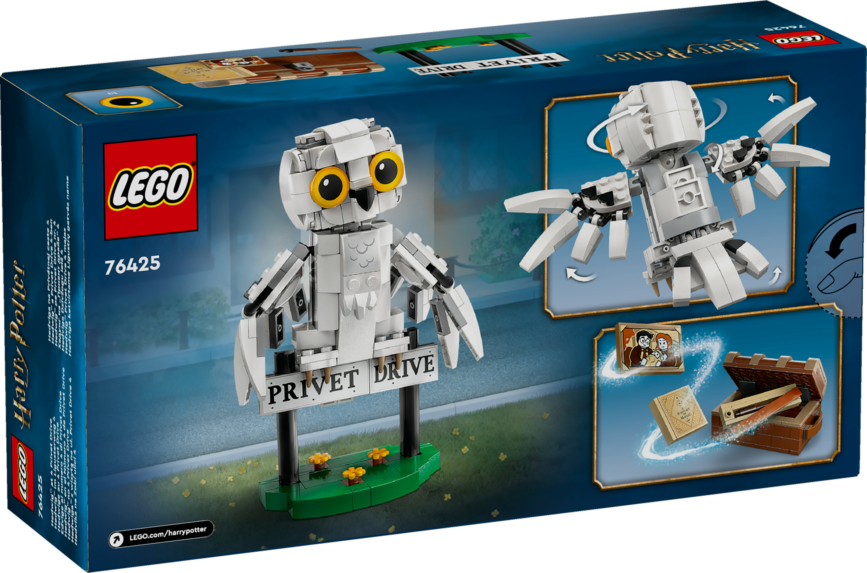 LEGO Harry Potter Edvige al numero 4 di Privet Drive