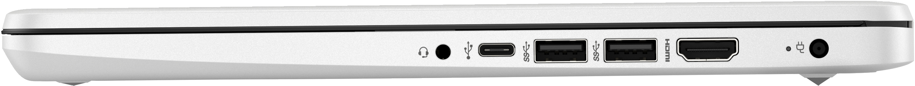 HP 14s-dq0062nl Intel® Celeron® N4020 Computer portatile 35,6 cm (14") HD 4 GB DDR4-SDRAM 128 GB SSD Wi-Fi 5 (802.11ac) Windows 11 Home in S mode Bianco