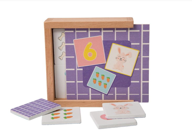 Carrefour Quantity Learning in legno certificato 100% FSC