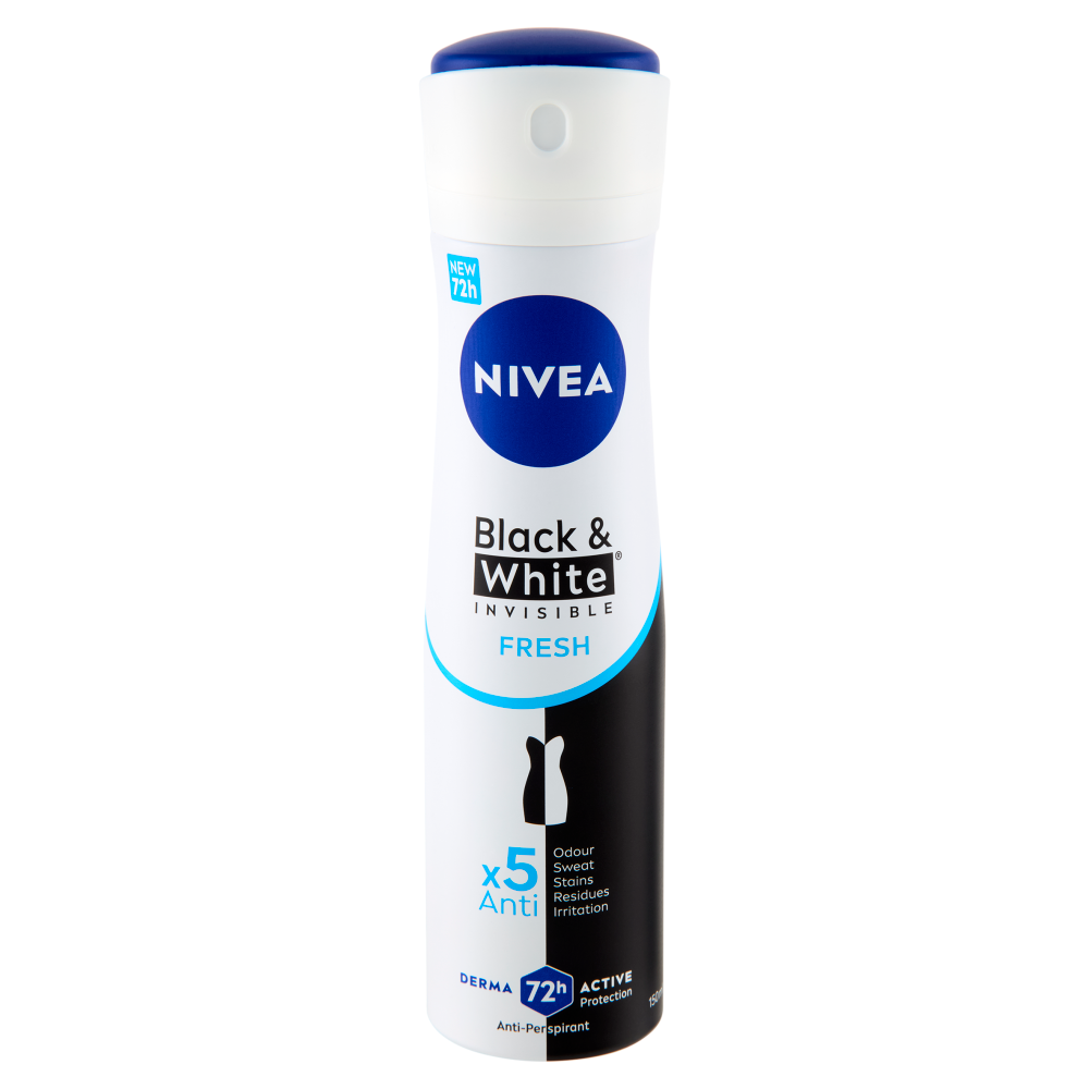 Nivea Black & White Inivisible Fresh Anti-Perspirant 150 ml