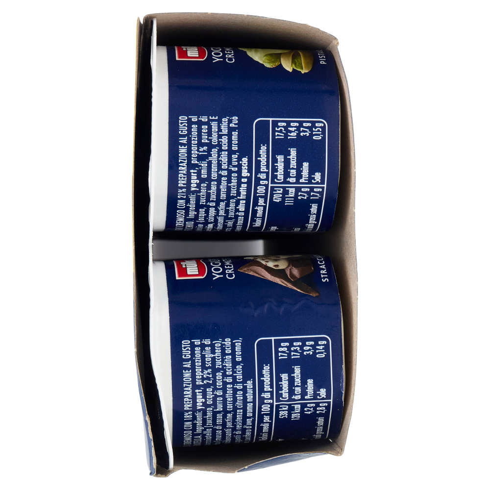 müller Yogurt Cremoso Nocciola, Vaniglia, Stracciatella, Pistacchio 8 x 125 g