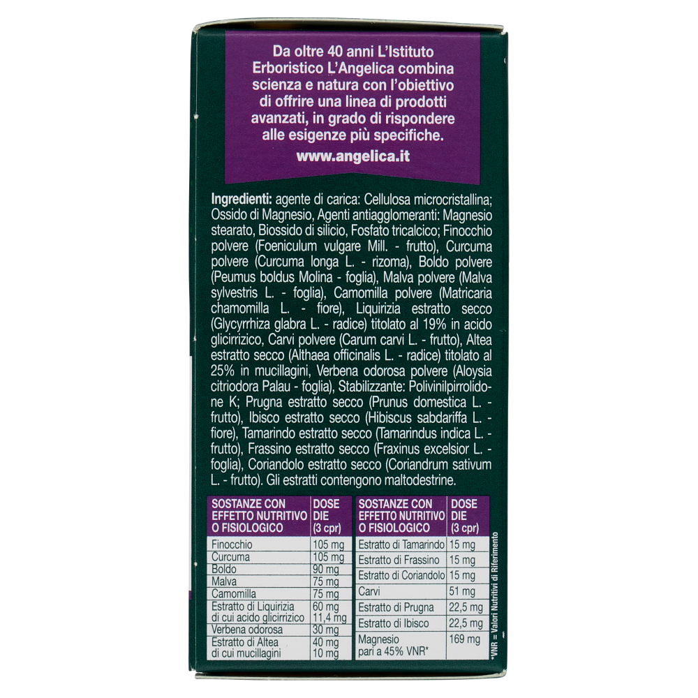 L'Angelica Advance le 14 Erbe della giusta regola 75 Compresse 39,75 g