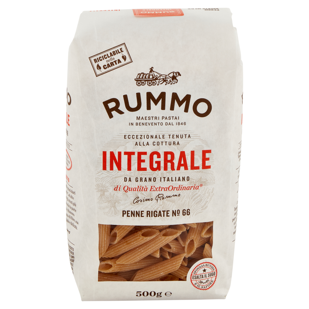 Rummo Integrale Penne Rigate N° 66 500 g
