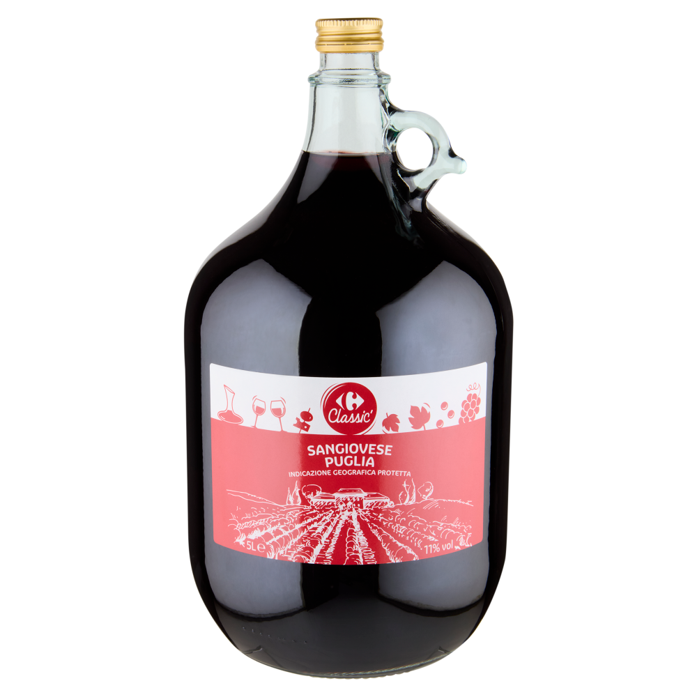 Carrefour Classic Sangiovese Puglia IGP 5 L