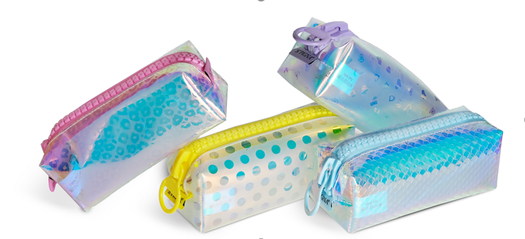 Pigna 8005235218901 astuccio per matita Astuccio portamatite Silicone, Tessile Colori assortiti