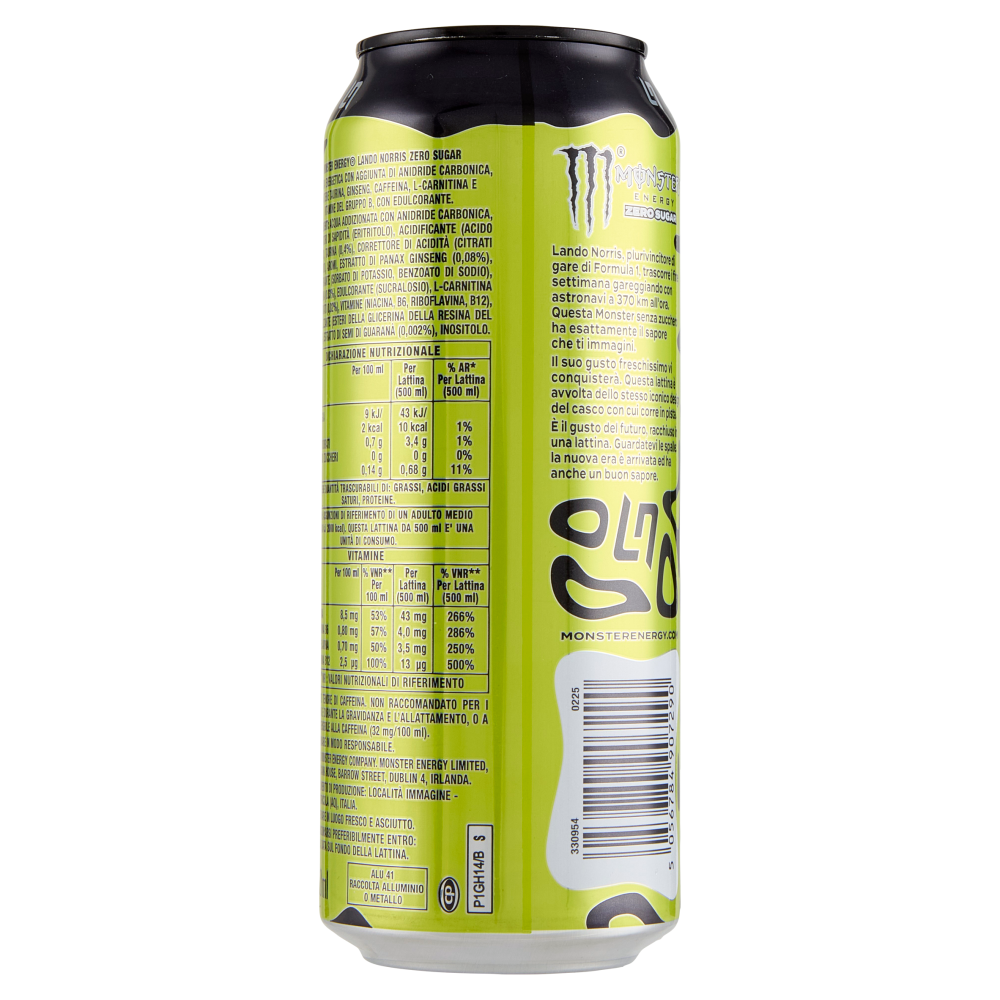 Monster Energy Zero Sugar Can 500 ml