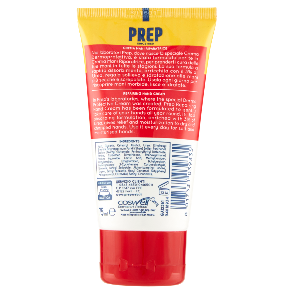 Prep Crema Mani Riparatrice 75 ml