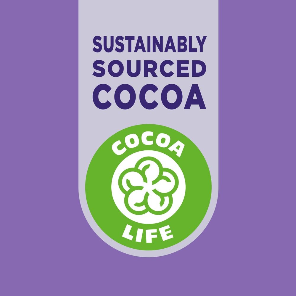 Milka Cioccolato al Latte, Tavoletta di Cioccolato al Latte Classica, Latte 100% Alpino, Cacao Sostenibile Tavoletta 90 g