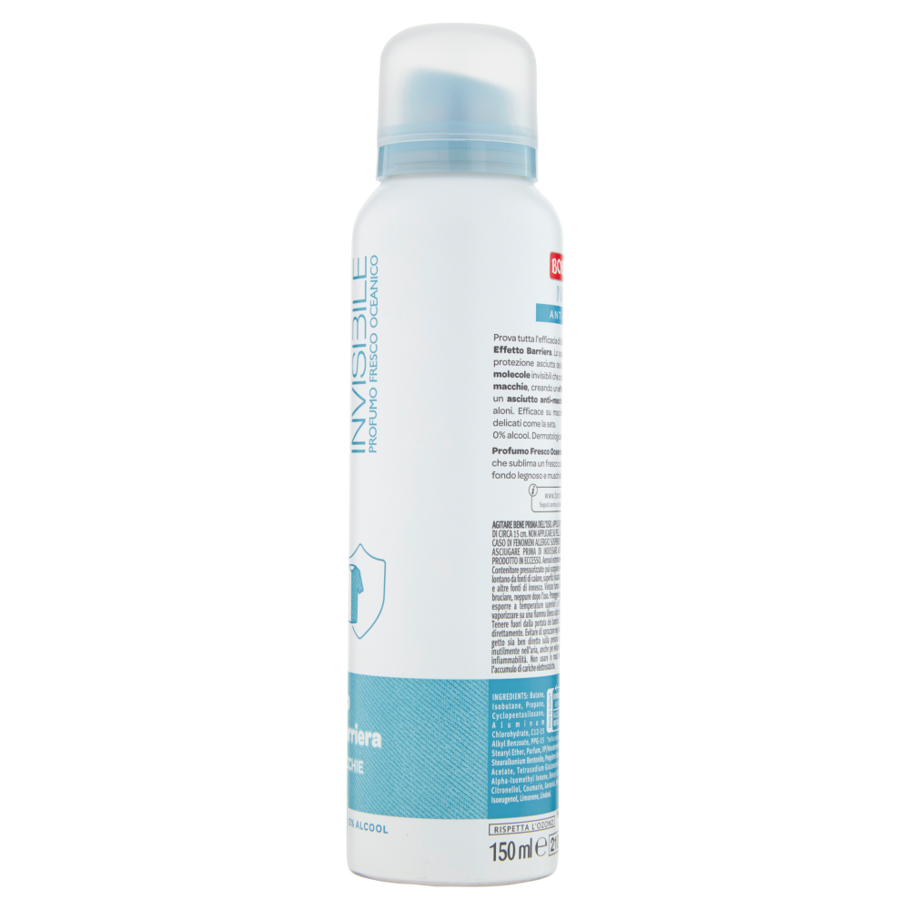 Borotalco Invisibile Profumo Fresco Oceanico Deo Spray 150 ml