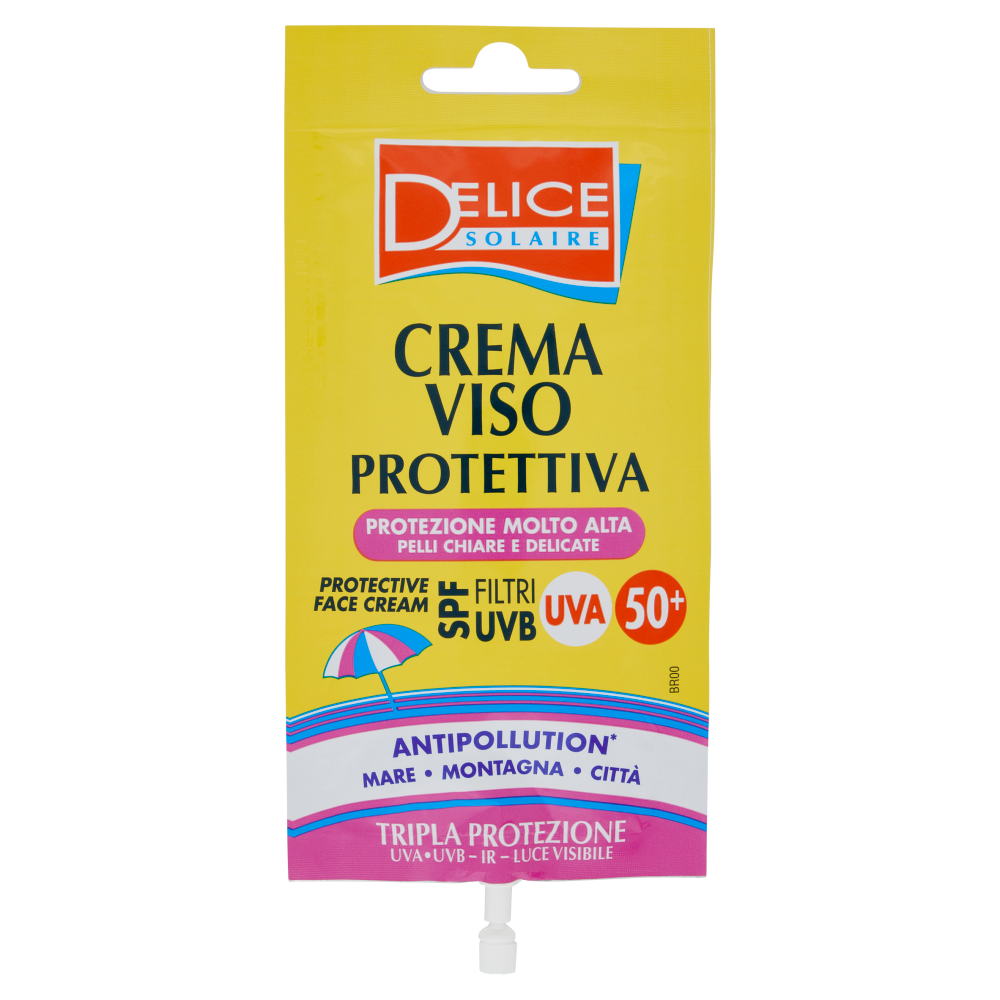 Delice Solaire Crema Viso Protettiva SPF Filtri UVB 50+ 40 ml