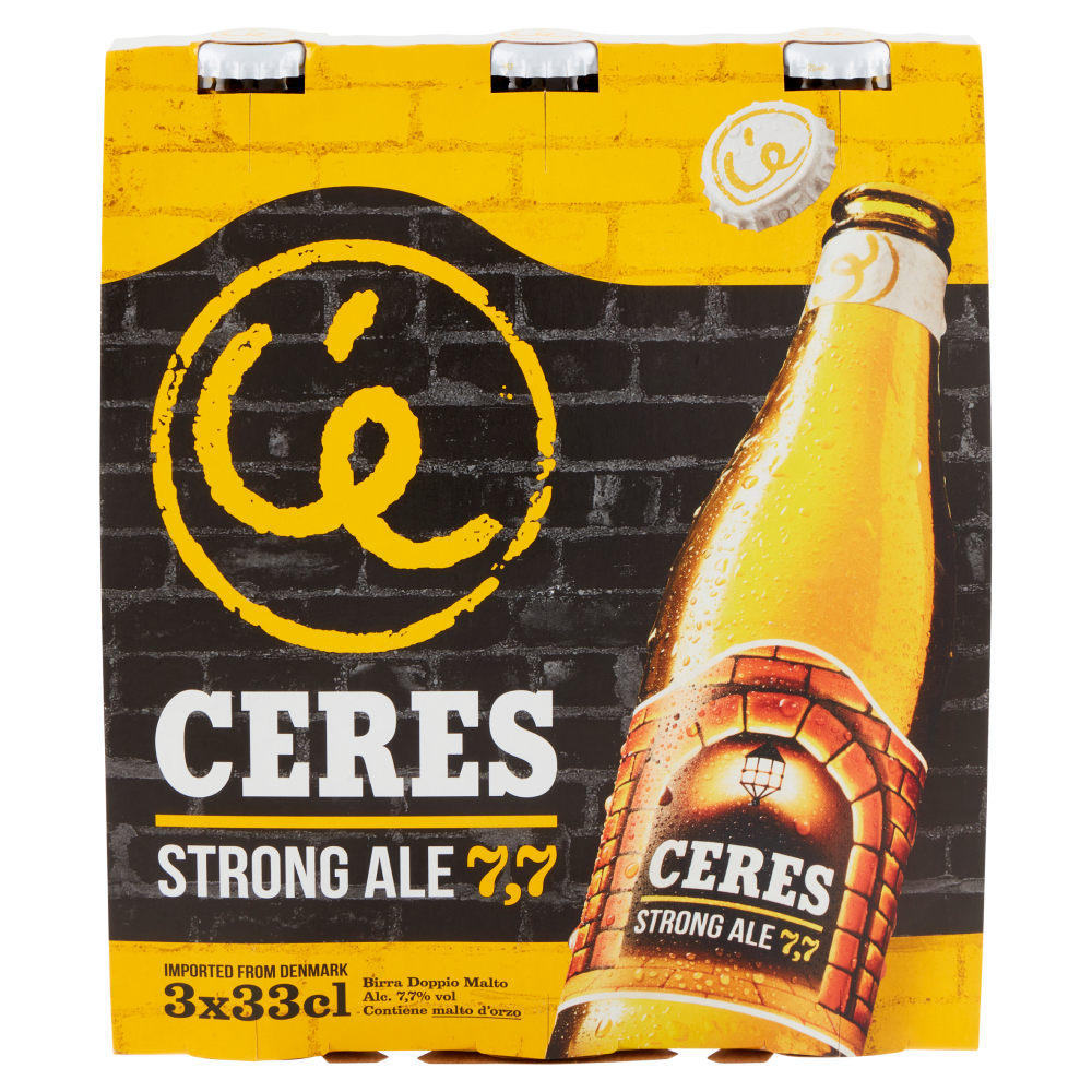 Ceres Strong Ale 7,7 3 x 33 cl