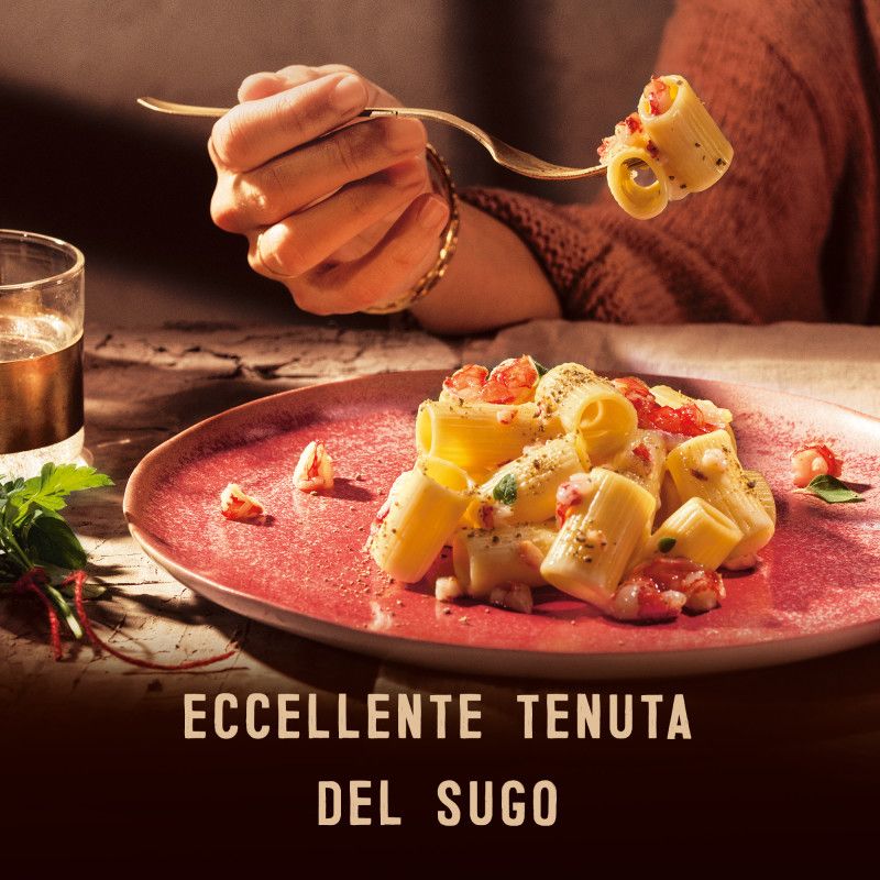 Barilla Al Bronzo Pasta Mezzi Rigatoni 500g