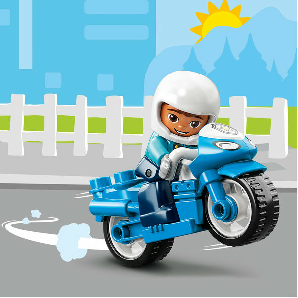 LEGO DUPLO Motocicletta della polizia