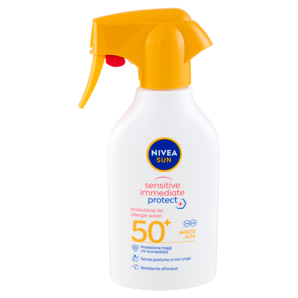 Nivea Sun sensitive immediate protect+ 50+ Molto Alta 250 ml