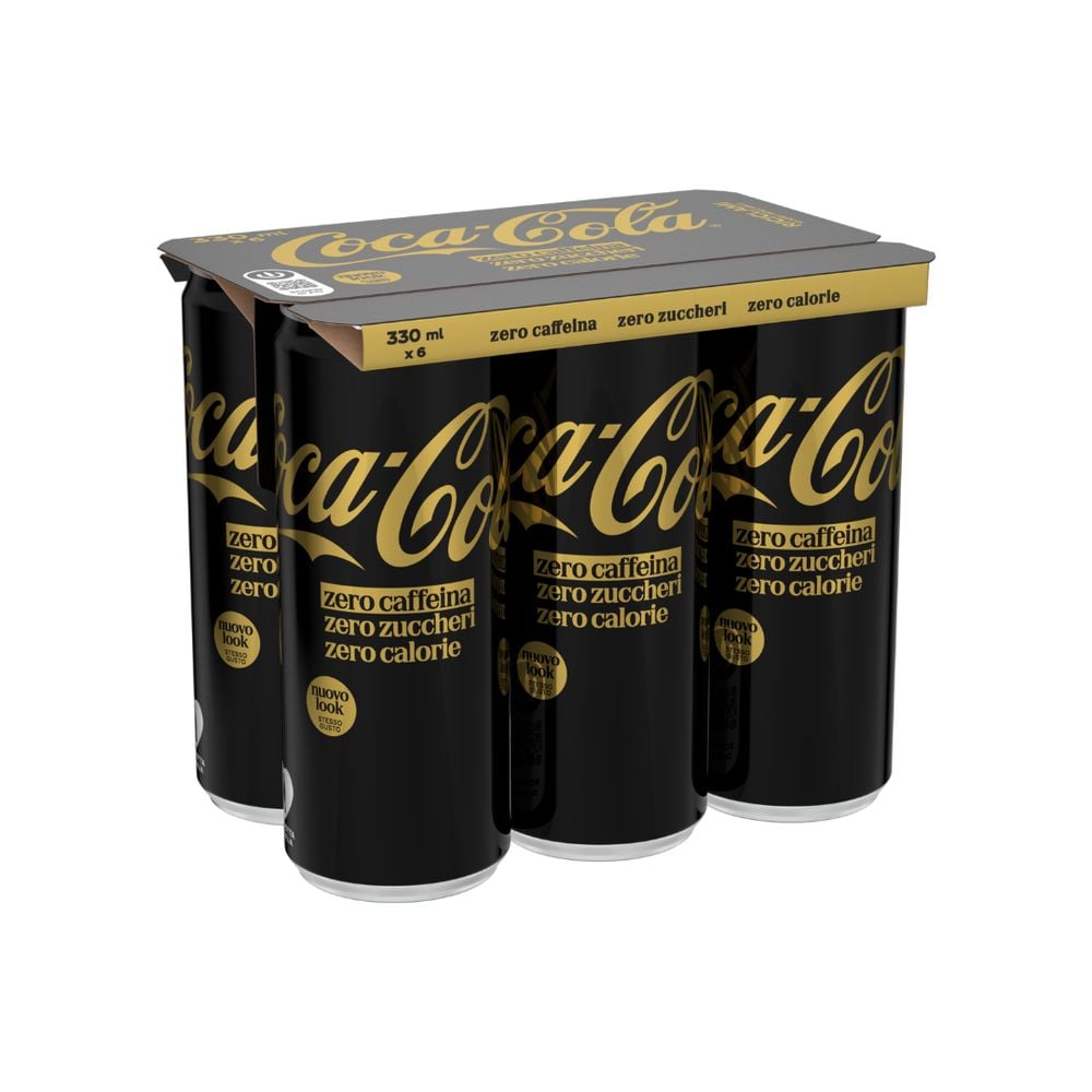 Coca-Cola Zero Zuccheri Zero Caffeina 6 x 330ml