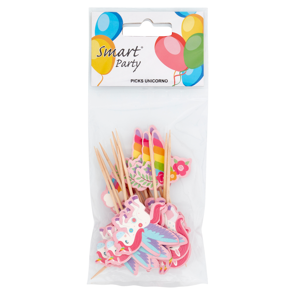 Smart Party Picks Unicorno 20 pz