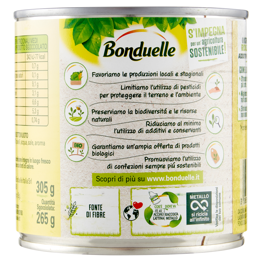 Bonduelle Piselli Medi 305 g