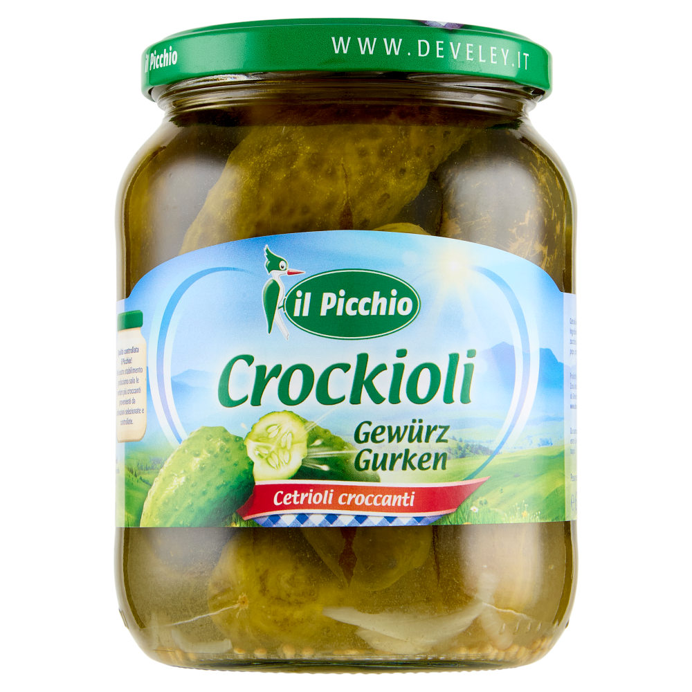 il Picchio Crockioli Cetrioli croccanti 670 g