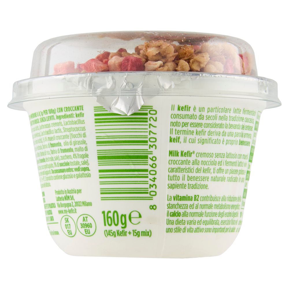 Milk Kefir Muesli e frutti di bosco 160 g