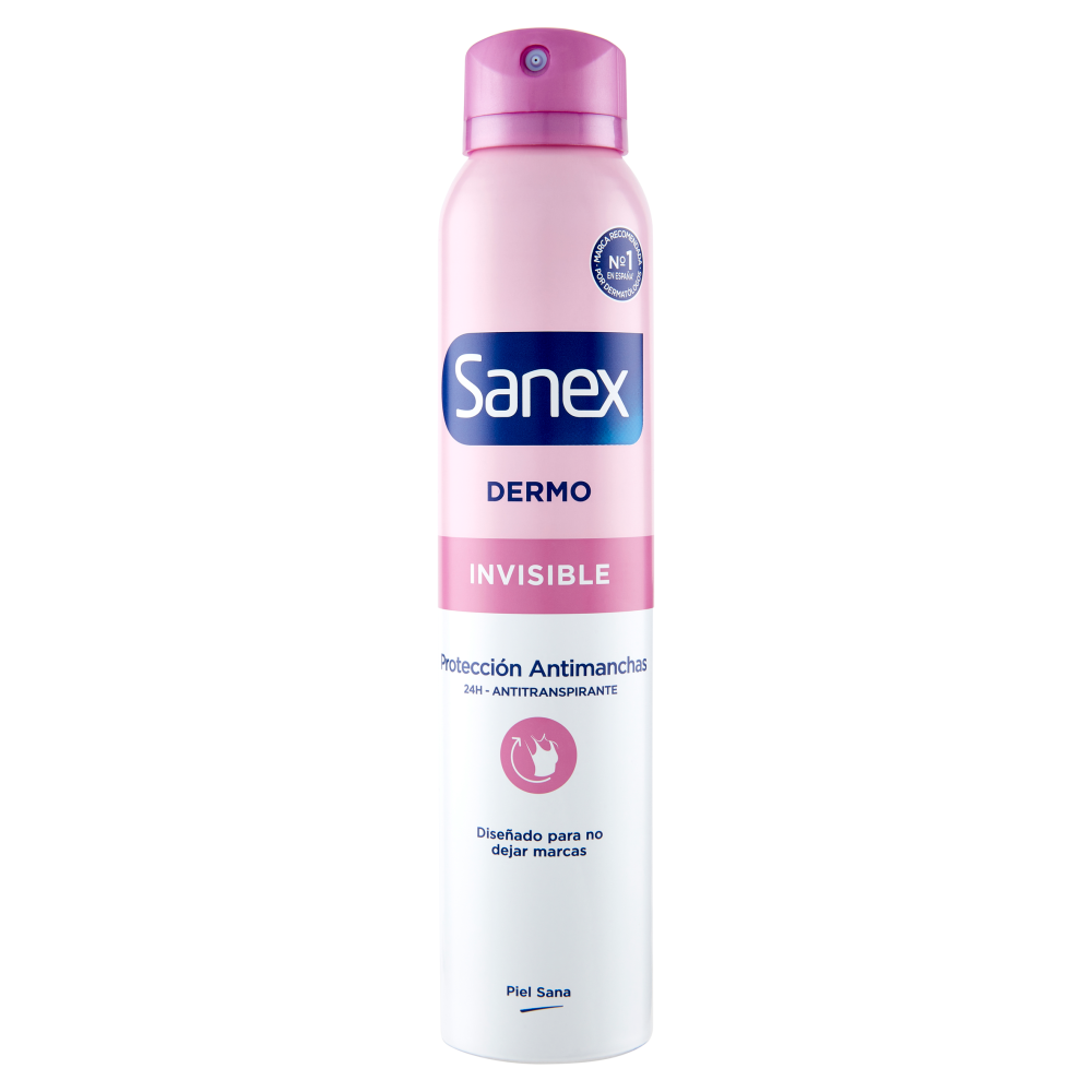 Sanex deodorante spray Dermo Invisible anti-macchia 24h 200 ml