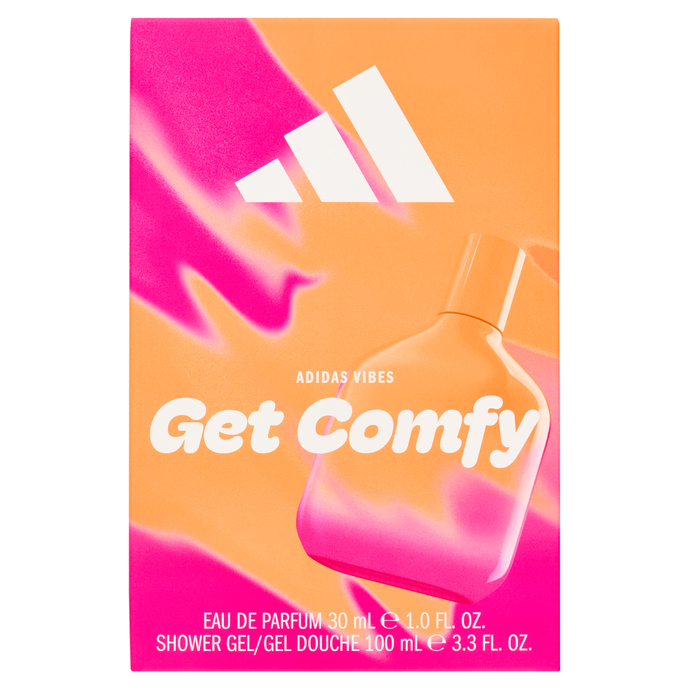 adidas Xmas25 Femminile Eau de Parfum 30 ml + Shower Gel 100 ml Get Comfy