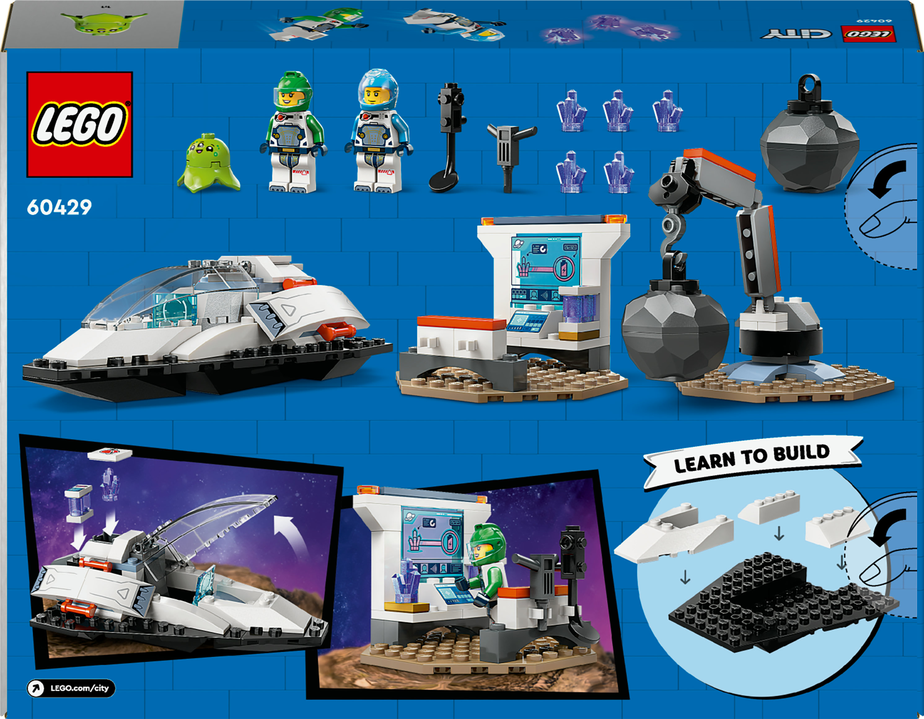 LEGO City Navetta spaziale e scoperta di asteroidi