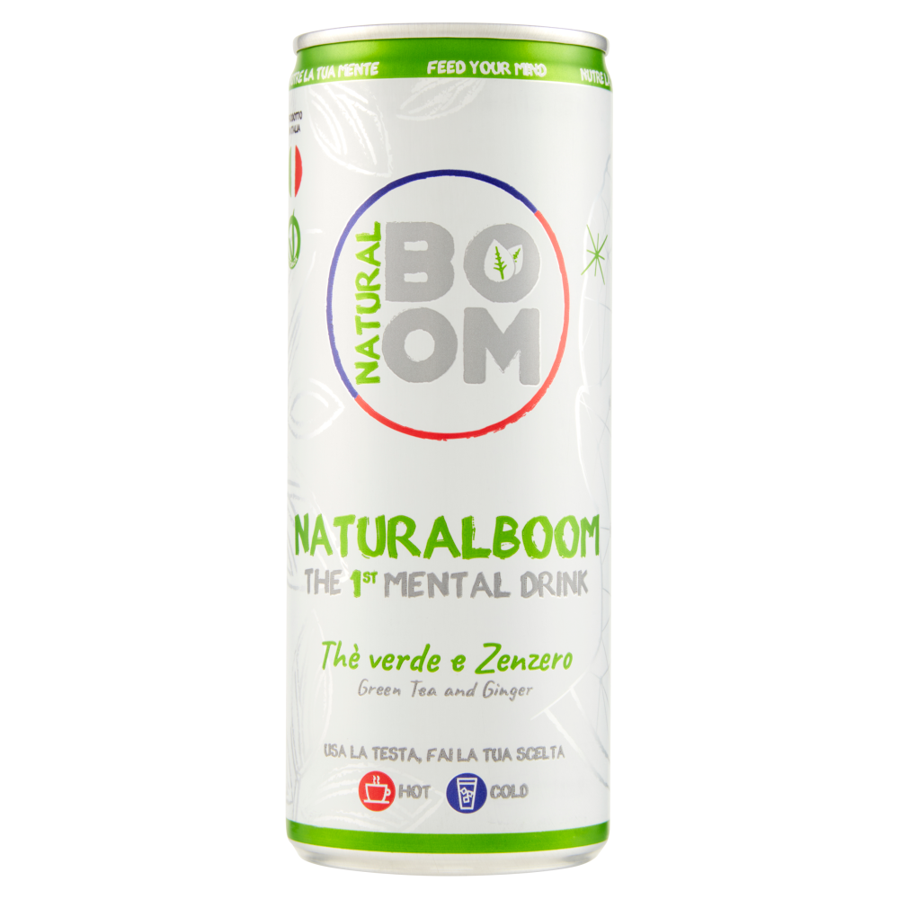 NATURALBOOM Thè verde e Zenzero 250 ml