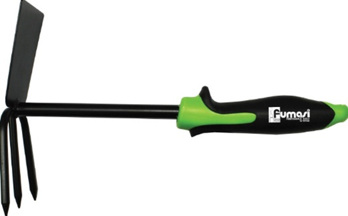 Fumasi Zappetta acciaio manico gomma
