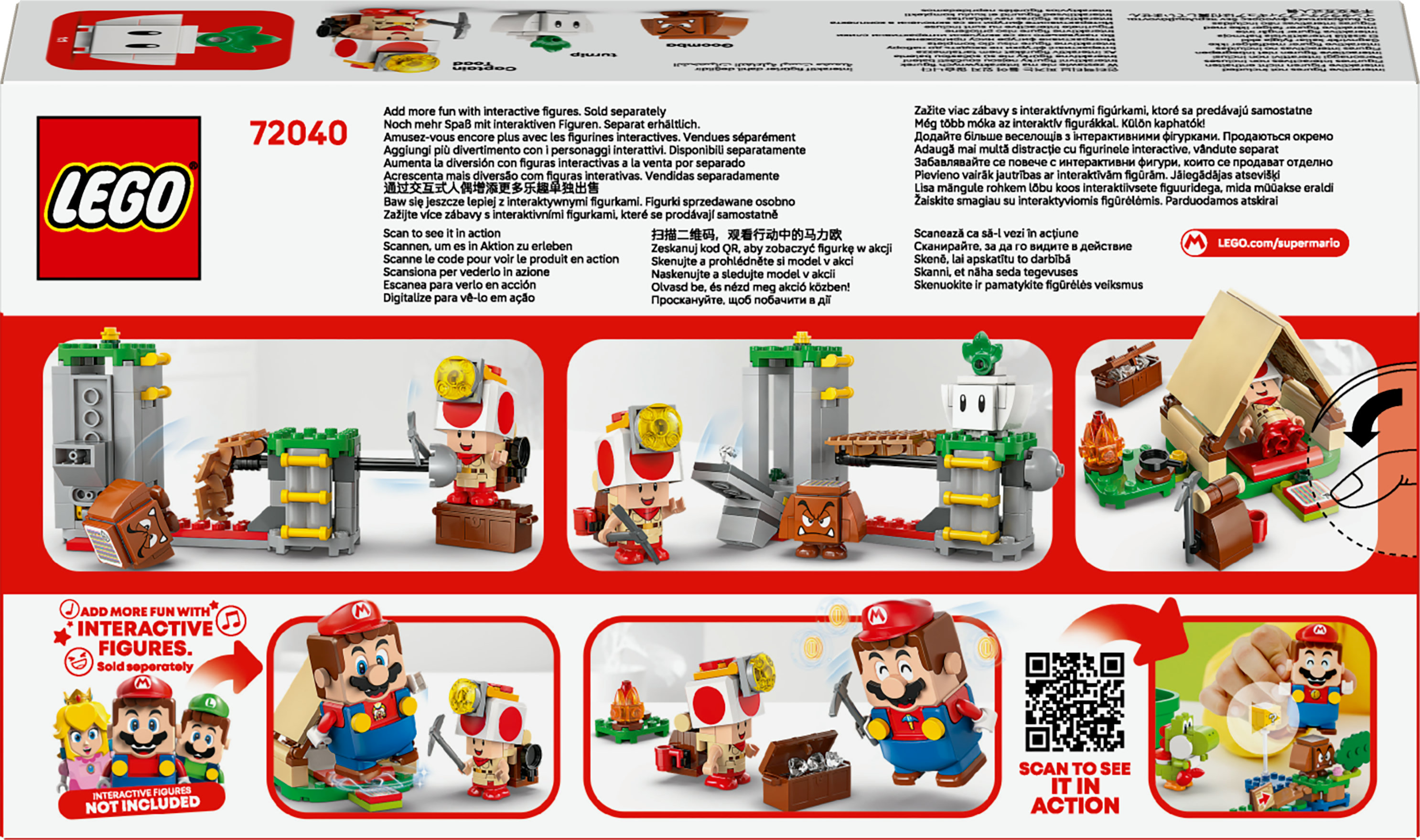 LEGO Super Mario In campeggio con Capitan Toad