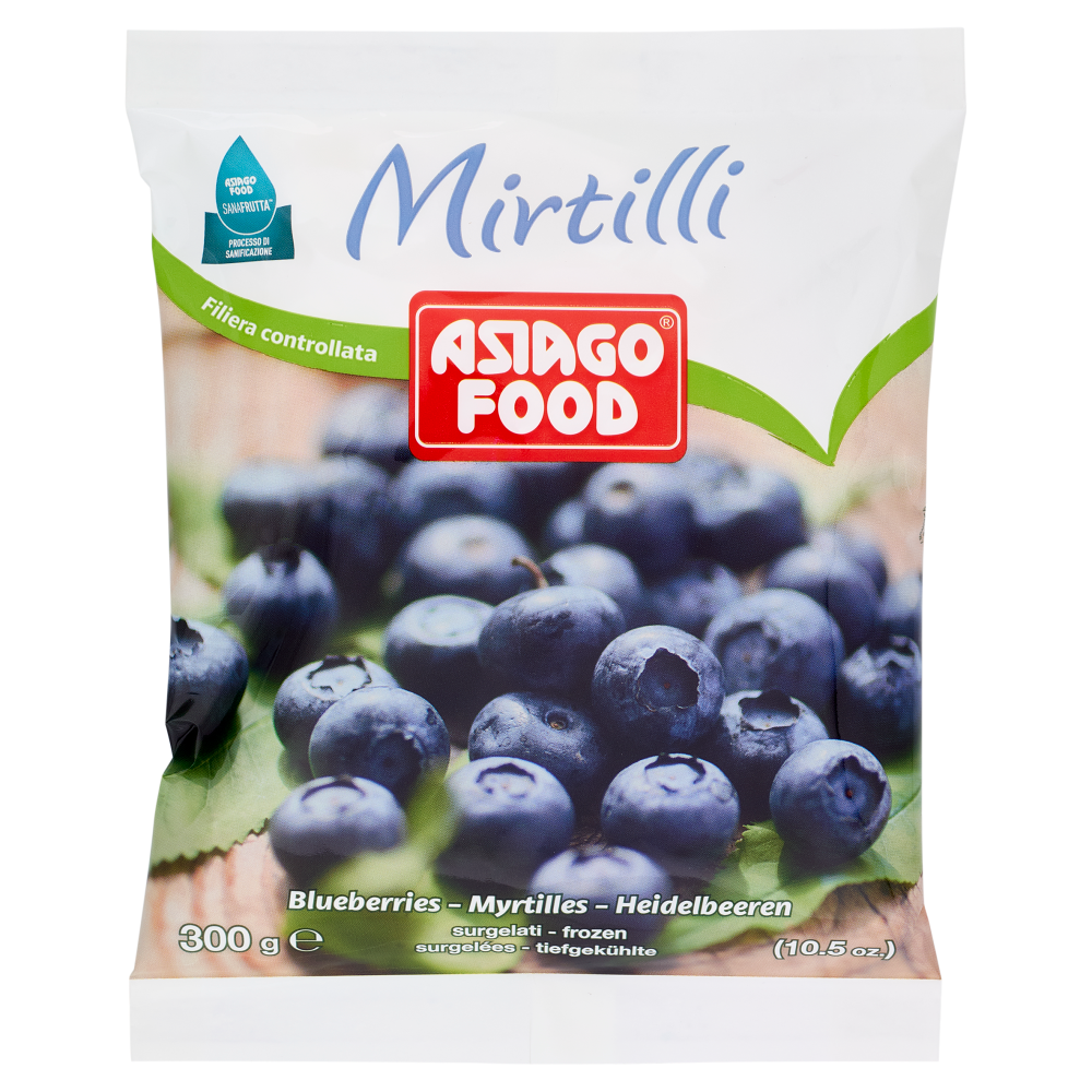 Asiago Food Mirtilli surgelati 300 g
