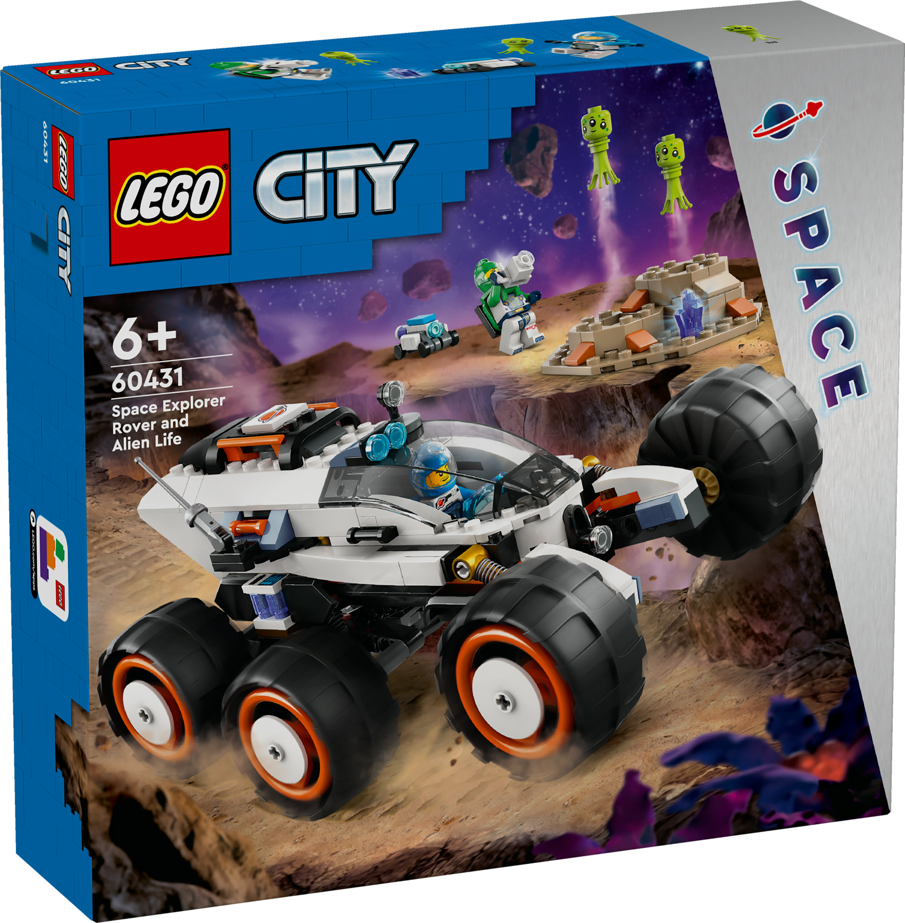 LEGO City Rover esploratore spaziale e vita aliena