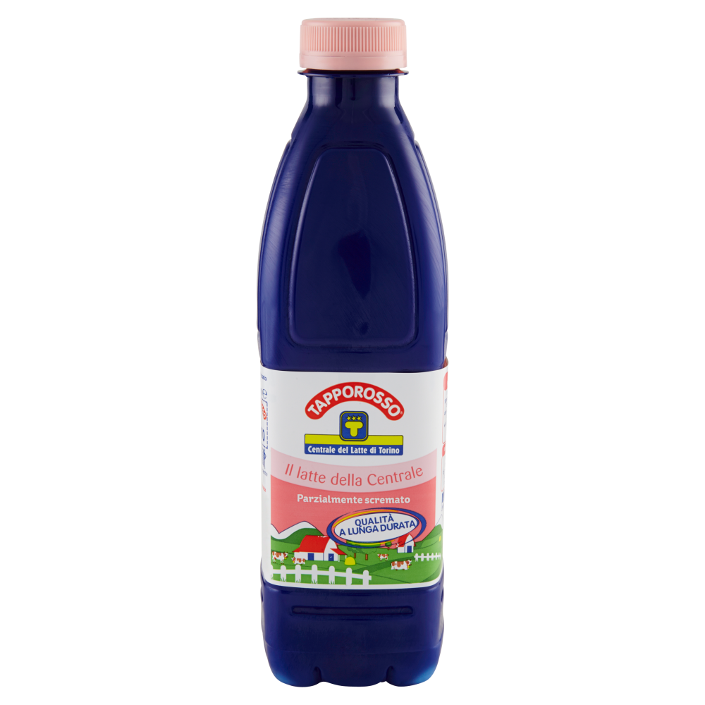 Centrale del Latte di Torino Tapporosso Parzialmente scremato Qualit&agrave; a Lunga Durata 1000 ml