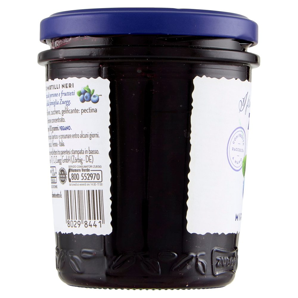 Zuegg I frutteti di Oswald Zuegg Mirtilli Neri 320 g