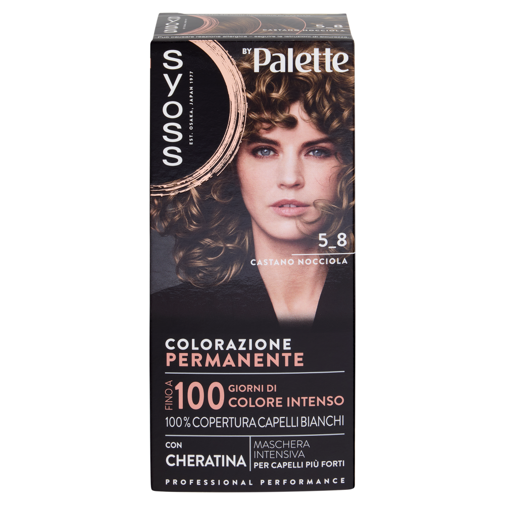 Syoss By Palette Colorazione Permanente 5_8 Castano Nocciola